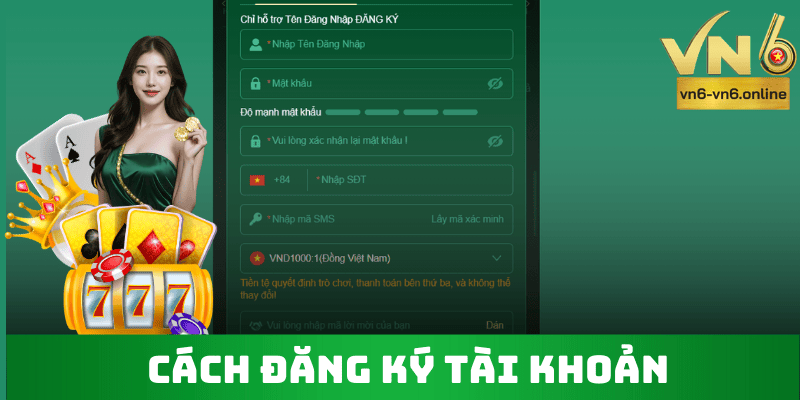 Cách đăng ký tài khoản