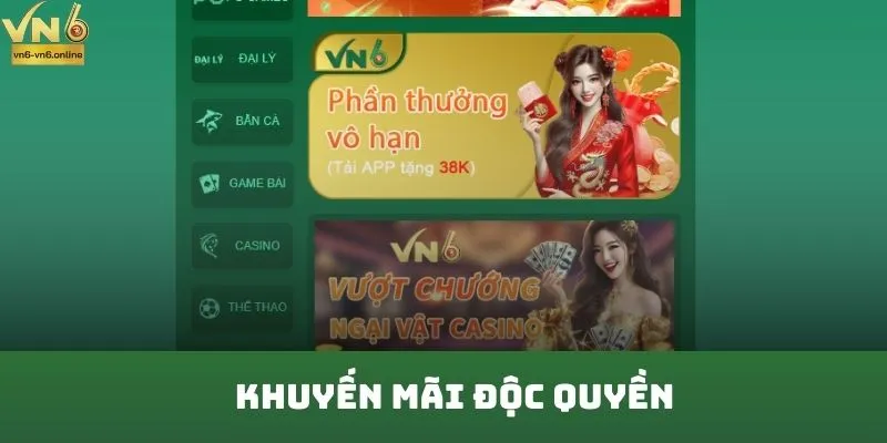 Khuyến mãi độc quyền